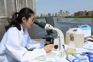 Таза Қазақстан: в Астане запустили биологическую очистку городского водоёма