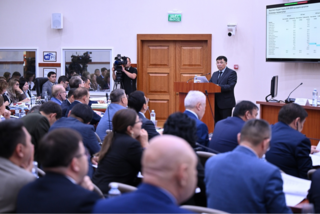 В Мажилисе прошла презентация проектов республиканского бюджета и объёмов трансфертов общего характера