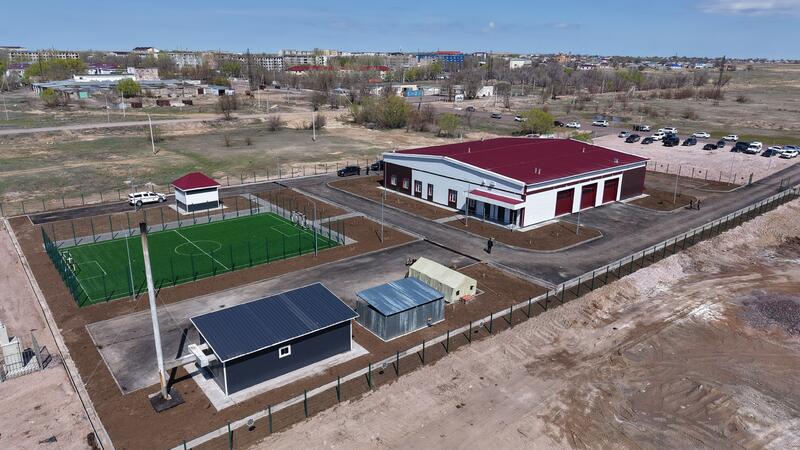 Впервые в истории независимости в посёлке Жайрем открыто универсальное спасательное подразделение