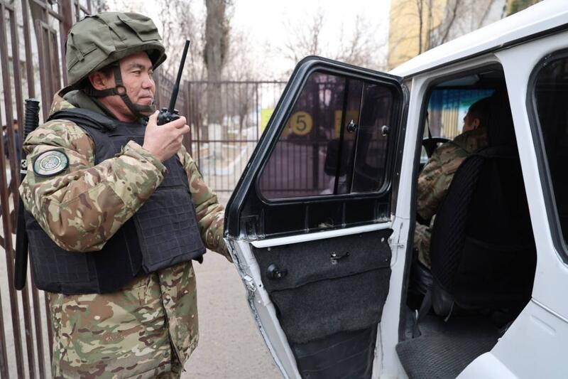 Отец восьмерых детей служит в Национальной гвардии МВД РК