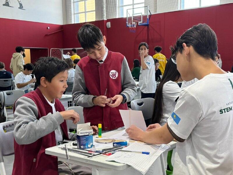 «Инновации в образовании»: в Астане прошла городская STEM олимпиада