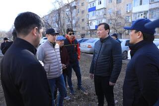 Субботник в Актобе: аким области ознакомился с ходом работ по благоустройству