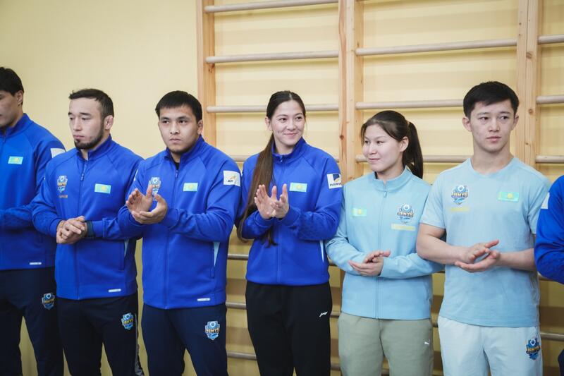 В Келешек мектебі открыт первый специализированный зал дзюдо