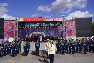 XI военно-музыкальный фестиваль «Әскери керней» завершился гала-концертом в Астане