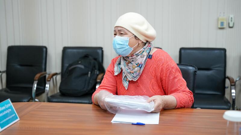 Министр юстиции Республики Казахстан Ерлан Сарсембаев провел прием граждан на площадке общественной приемной партии AMANAT