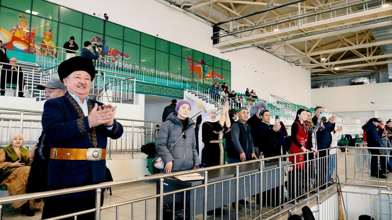 В Астане отметили День национального спорта показательными выступлениями