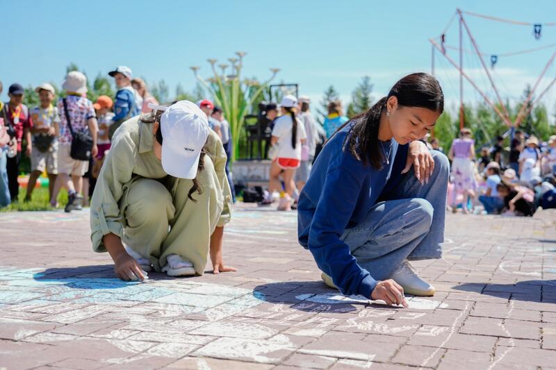 В Астане прошла масштабная экологическая акция «Земля – наш общий дом»
