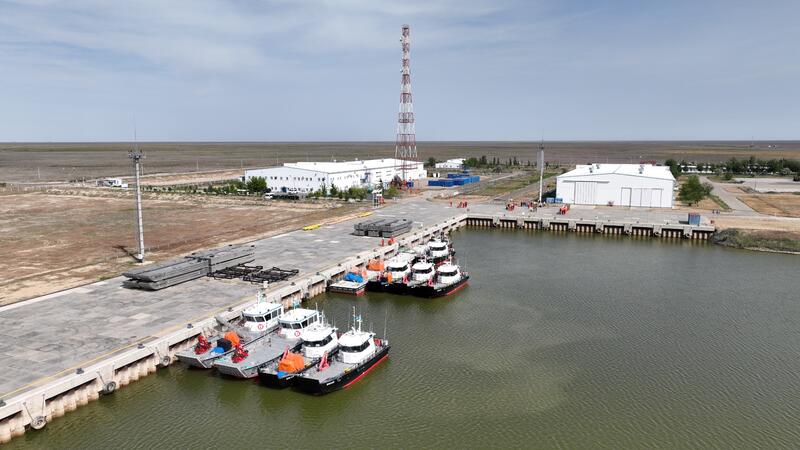 В казахстанском секторе Каспийского моря укрепляют аварийно-спасательную инфраструктуру