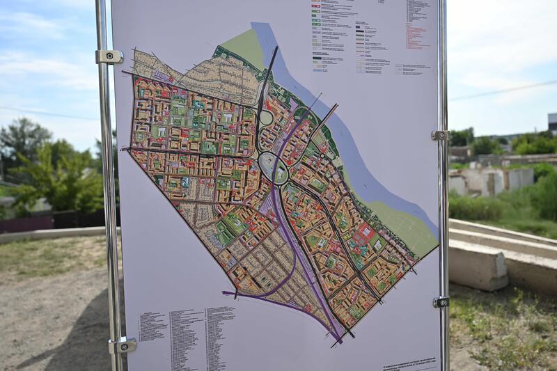 Аким области: развитию левого берега города будет уделено особое внимание