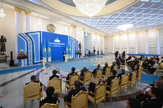 Глава государства Касым-Жомарт Токаев выступил на торжественном мероприятии по случаю Дня Республики
