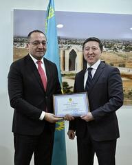 Посла Швейцарии тепло проводили в Министерстве иностранных дел Казахстана