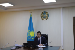 Вице-министр финансов РК Даурен Темирбеков провел встречу с жителями г.Петропавловск в онлайн формате