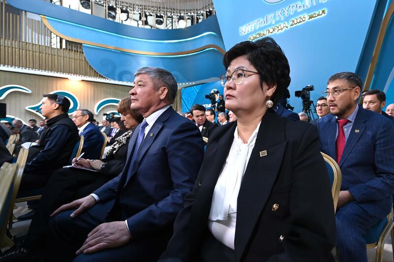 Выступление Главы государства Касым-Жомарта Токаева на V заседании Национального курултая