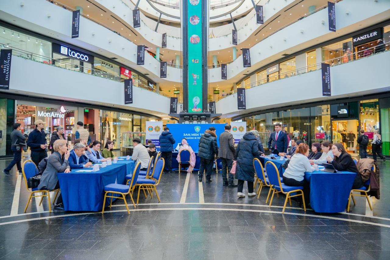 «Закон и порядок»: акцию Народный юрист» провели в Астане