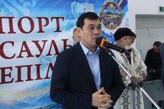 В Каркаралинском районе открыли новый спорткомплекс