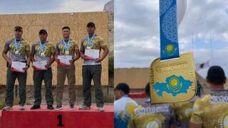 Полицейские столичного ДП одержали победу на чемпионате Казахстана по практической стрельбе