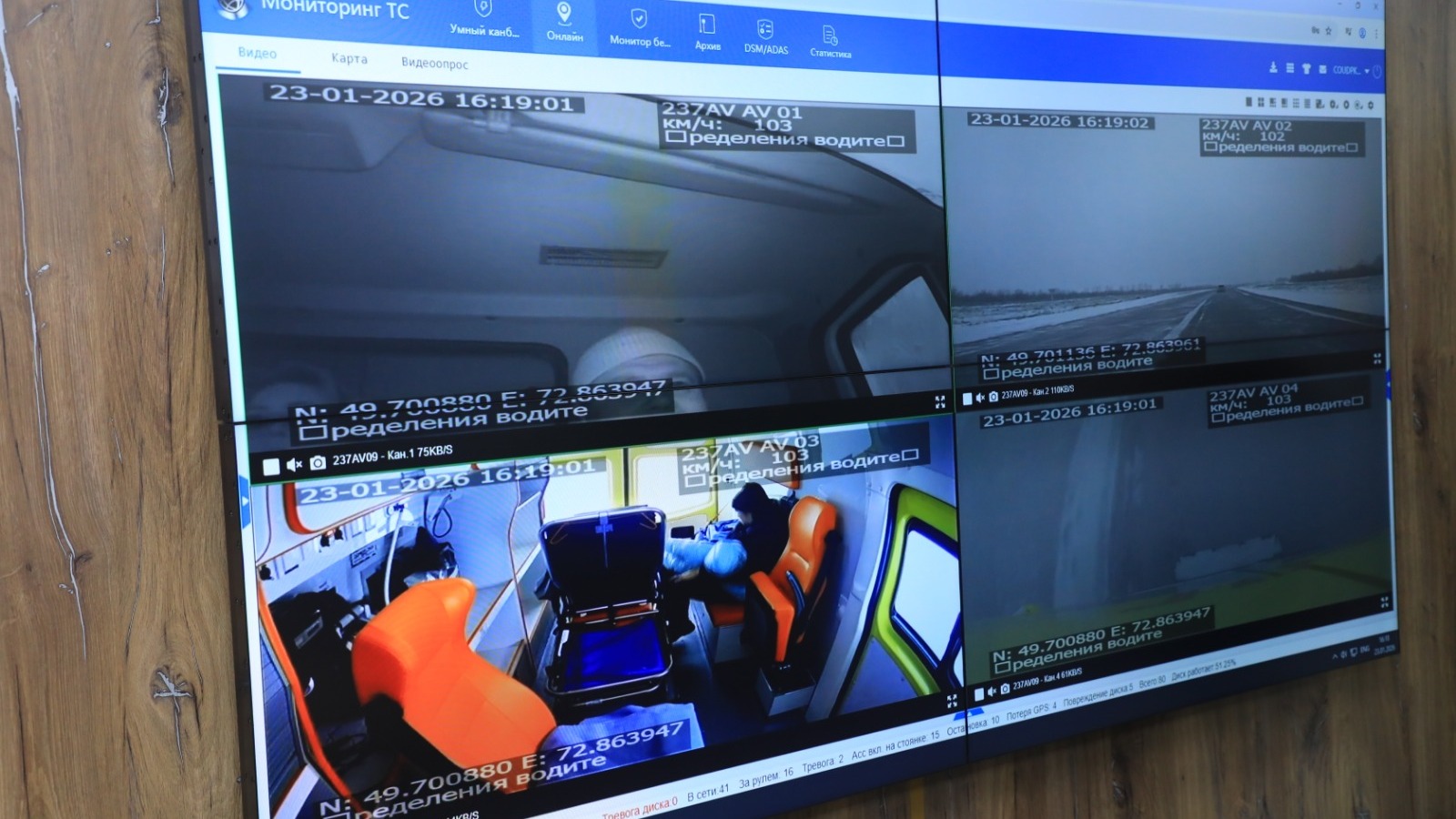 В Карагандинской области работу скорой помощи интегрировали с ЦОУ полиции