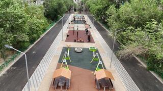 «Таза Қазақстан»: В области Жетісу в этом году строятся и модернизируются 83 детские и спортивные площадки