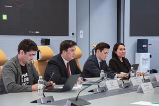 Представители ПРООН посетили офис Цифрового правительства Казахстана