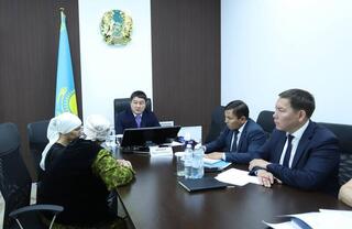 Нурдаулет Килыбай лично принял жителей