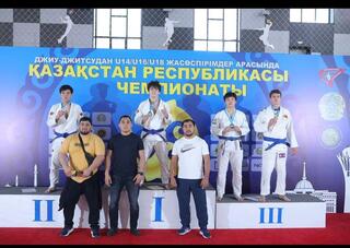 Алматинские спортсмены завоевали 38 медалей на чемпионате Казахстана по джиу-джитсу