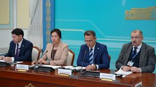 Вице-министр юстиции Ботагоз Жакселекова приняла участие в брифинге для представителей дипломатического корпуса