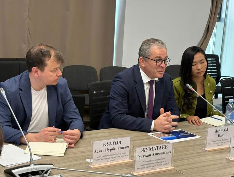 ТУРКЕСТАН: В АРЫСИ АКТИВНО СТРОИТСЯ ЦЕНТР ОБСЛУЖИВАНИЯ ЭЛЕКТРОВОЗОВ