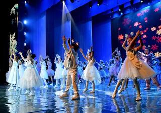 Сегодня в областном центре прошла Президентская новогодняя елка