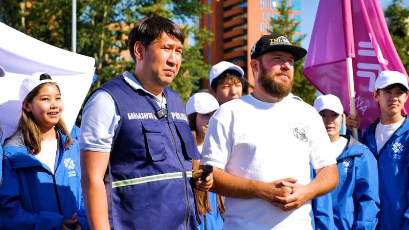 «Астана – город без наркотиков»: необычный автофлешмоб провели в столице