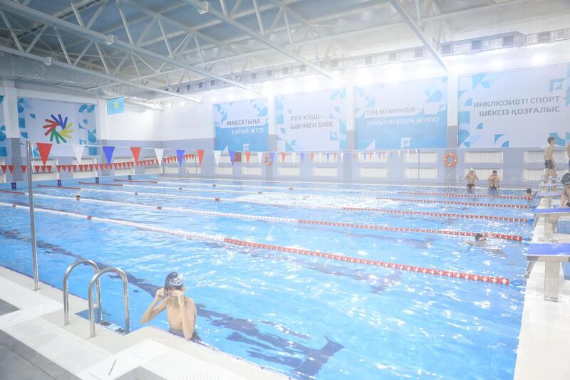 В Актобе открылся современный инклюзивный спортивный комплекс