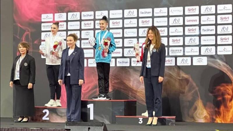 Столичные гимнастки завоевали 11 медалей на чемпионате Азии