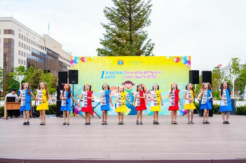 «Дети – наше счастье»: праздник для особенных детей провели в Астане