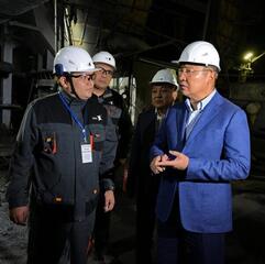 Аким области Асаин Байханов с рабочей поездкой посетил город Аксу