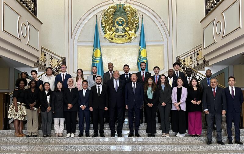 О визите стипендиатов ООН в области разоружения в Казахстан