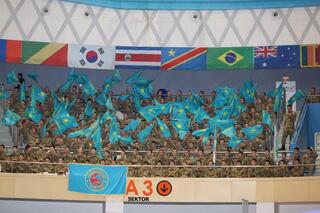 Гвардейцы отличились на Кубке мира по рукопашному бою