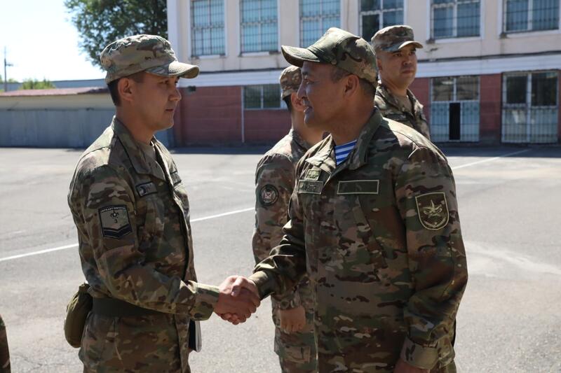 Начальник Генерального штаба проверил боевую готовность воинских частей Акмолинского гарнизона