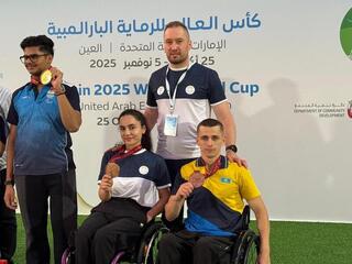 Столичные спортсмены завоевали бронзу на Кубке мира по пара пулевой стрельбе