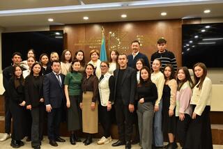 Сотрудниками АФМ проведена встреча с выпускниками и студентами 4 курса НАО «Казахский агротехнический исследовательский университет имени С. Сейфуллина»