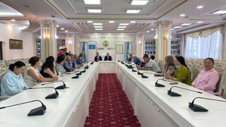 «Зерделі ұлт болмысы»: в Астане прошел круглый стол, организованный Союзом писателей