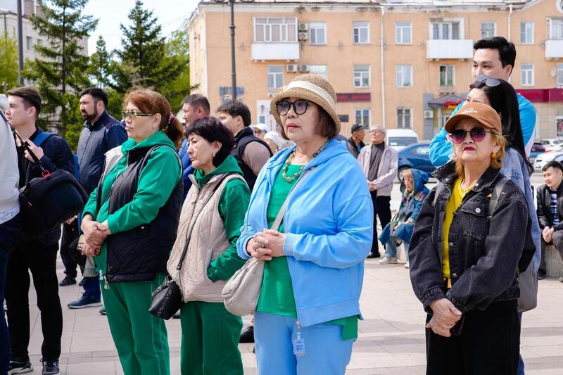 Праздничное мероприятие прошло около театра «Жастар» в Астане
