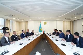 НУРАЛХАН КУШЕРОВ ВСТРЕТИЛСЯ С ДЕПУТАТОМ НАЦИОНАЛЬНОГО СОБРАНИЯ ТУРЦИИ