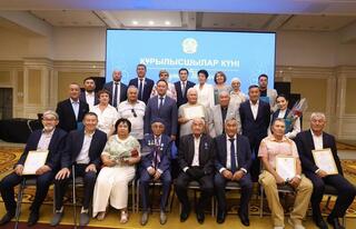 В Мангистау отметили День строителя