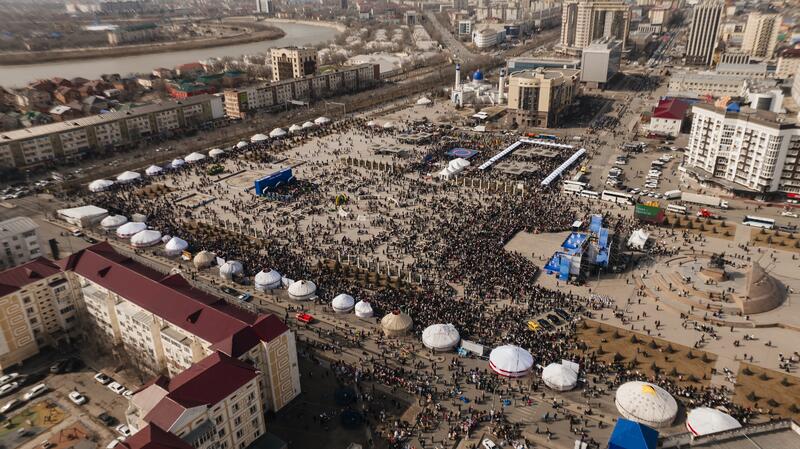 В Атырау масштабно отпраздновали Наурыз мейрамы