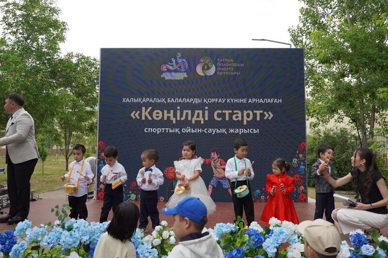 Инклюзивные «Веселые старты» провели в Астане