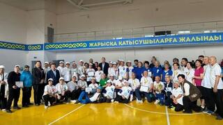 Спортивная спартакиада среди активных пенсионеров прошла в Астане