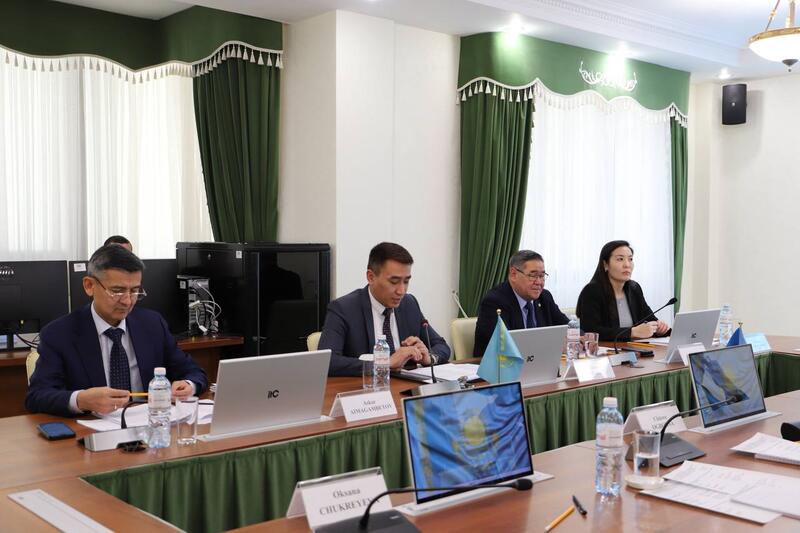 О. Анафин обсудил с представителем ЮНФПА Ч. Огбонна вопросы сотрудничества