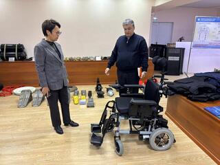 АО «Тыныс» планирует выпуск приставок для кресел-колясок