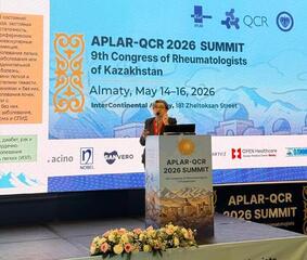 IX КОНГРЕСС РЕВМАТОЛОГОВ КАЗАХСТАНА И САММИТ APLAR-QCR ОБЪЕДИНИЛИ В АЛМАТЫ ВЕДУЩИХ МИРОВЫХ ЭКСПЕРТОВ
