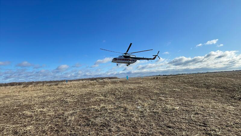 Спасателями МЧС Казахстана степной пожар в области Абай ликвидирован
