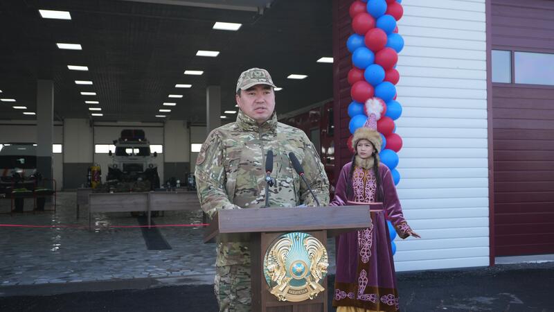 Впервые в истории независимости в посёлке Жайрем открыто универсальное спасательное подразделение